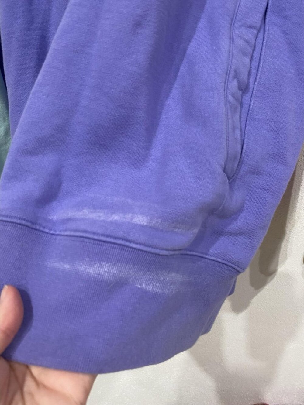 Teddy Fresh Hoodie Mens XL Multicolor Colorblock Fleece Graphic Logo Pullover - Picture 5 of 6